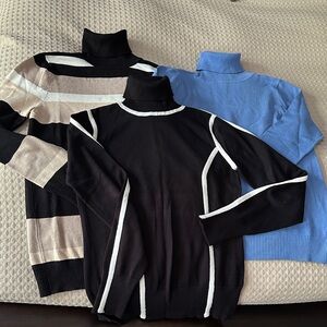Various brands women’s turtle neck sweaters